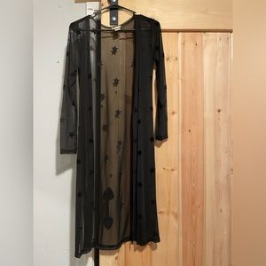 Never worn mesh duster